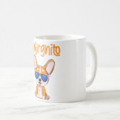 おもしろい犬引用文コルギ愛犬家 コーヒーマグカップ (正面右)