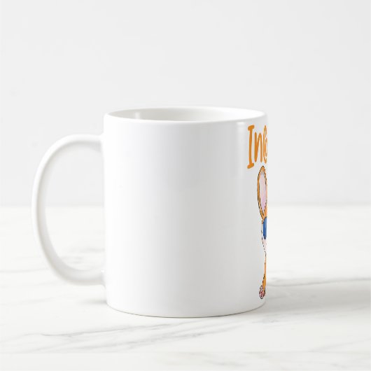 おもしろい犬引用文コルギ愛犬家 コーヒーマグカップ (左)