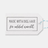 おもしろい犬恋人ギフトラベルforかぎ ギフトタグ (正面(横))