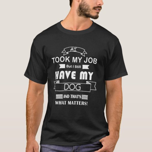 おもしろい犬愛好家プログラマーギークおたくフリー Tシャツ (正面)