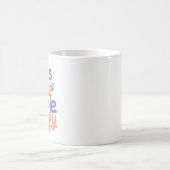 おもしろい犬愛好家 コーヒーマグカップ (中央)