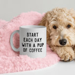 おもしろい犬愛犬のママまたは犬のパパのためのマグカップ コーヒーマグカップ<br><div class="desc">おもしろい犬愛犬のママまたは犬のパパのためのマグカップ</div>
