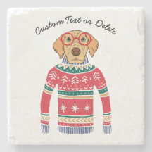 おもしろい犬愛犬醜いクリスマスセーターを着て