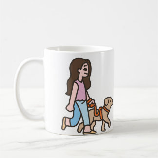 おもしろい犬所有者のマグカップ コーヒーマグカップ
