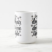 おもしろい犬所有者生活 モーフィングマグカップ (中央)