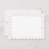 おもしろい犬教室のバレンタインカード サンキューカード (裏面)