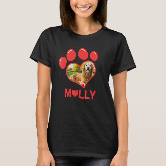 おもしろい犬母アパレルモリーおもしろいティーギフトfor Dog Tシャツ (正面)