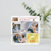 おもしろい犬猫引っ越しましたニューホーム5枚かわいい シーズンカード (スタンド正面)