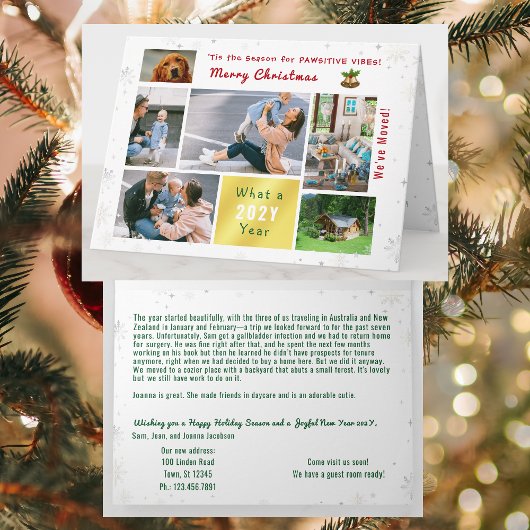 おもしろい犬猫引っ越しましたニューホーム6枚かわいい カード