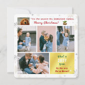 おもしろい犬猫引っ越しましたニューホーム6枚かわいい シーズンカード (正面)