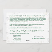 おもしろい犬猫引っ越しましたニューホーム6枚かわいい シーズンカード (裏面)