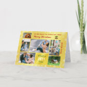 おもしろい犬猫引っ越しましたニューホーム6枚の写真ゴールデン カード (正面)