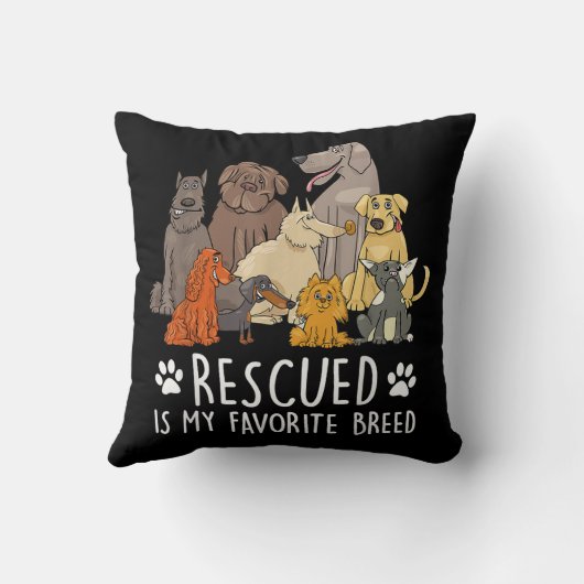 おもしろい犬男性へデザインとs付きユーモアのある女性 クッション (裏面)