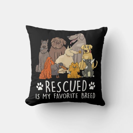 おもしろい犬男性へデザインとs付きユーモアのある女性 クッション (正面)