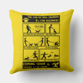 おもしろい犬訓練指導書 クッション (裏面)