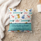 おもしろい犬誕生の状態 クッション (ブランケット)