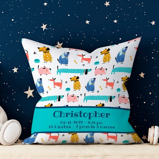 おもしろい犬誕生の状態 クッション