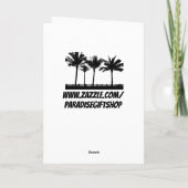 おもしろい犬誕生日カード、RUFF カード (裏面)