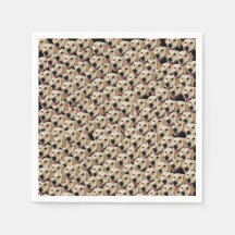 おもしろい犬誕生日パーティカスタム顔写真/ヘッド