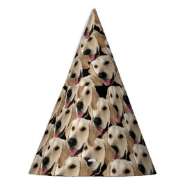 おもしろい犬誕生日パーティカスタム顔写真/ヘッド パーティーハット