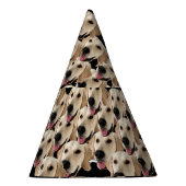 おもしろい犬誕生日パーティカスタム顔写真/ヘッド パーティーハット (右)