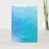 おもしろい犬誕生日 カード (裏面)