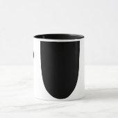 おもしろい犬顔 マグカップ (中央)