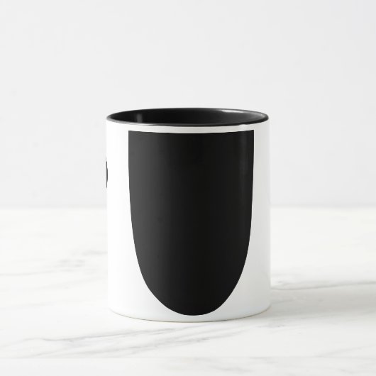 おもしろい犬顔 マグカップ (中央)