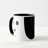 おもしろい犬顔 マグカップ (正面左)