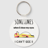 おもしろい犬 キーホルダー (正面)