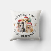 おもしろい犬 クッション (裏面)