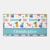 おもしろい犬 デスクマット (正面)