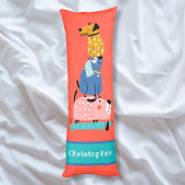 おもしろい犬 ボディピロー