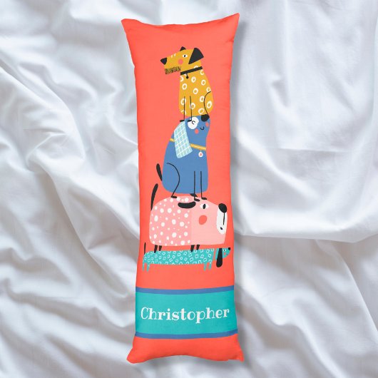 おもしろい犬 ボディピロー