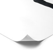 おもしろい犬 ポスター (角)