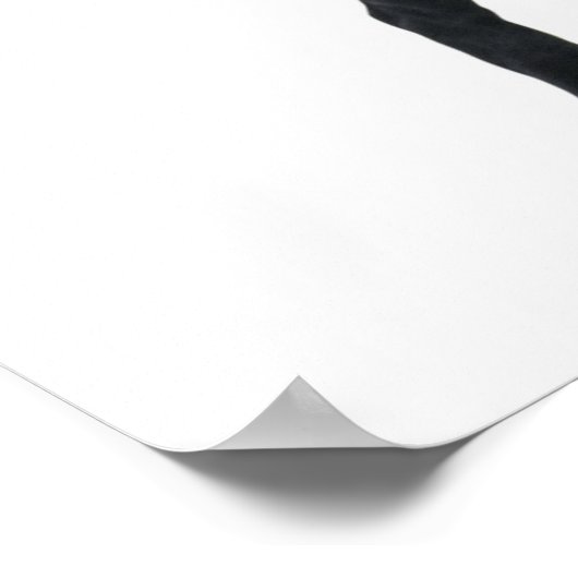 おもしろい犬 ポスター (角)