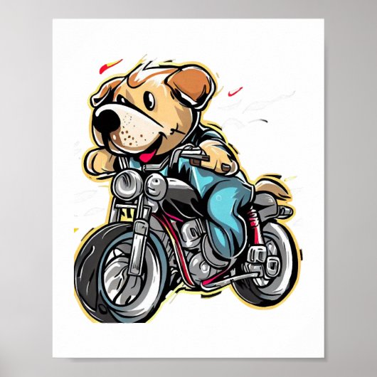 おもしろい犬 ポスター (正面)