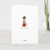 おもしろい犬/ラボカードによるパパおもしろい用 カード (裏面)