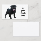 おもしろい犬 名刺 (正面/裏面)