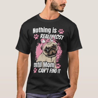 おもしろい犬、犬の母の贈り物の彼女のシャツ Tシャツ