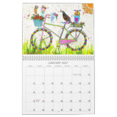 おもしろい犬、猫、動物、鳥類、カレンダー カレンダー (1月 2027)