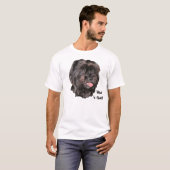 おもしろい犬 Tシャツ (正面フル)