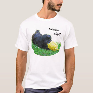 おもしろい犬 Tシャツ