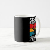 おもしろい狩りア男性へートボーイズキッズハンターディアーCl コーヒーマグカップ (正面右)