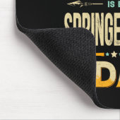 おもしろい狩り父の日 – スプリングガースパニエル犬パパ マウスパッド (コーナー)