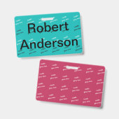 おもしろい独自の最高の作成 バッジ (正面＆裏面)