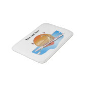 おもしろい独身のスカル バスマット (アングル)