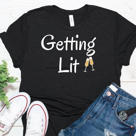 おもしろい独身最後の夜の花嫁Tシャツ Tシャツ