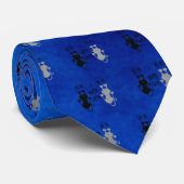 「おもしろい猫が嫌い」 ネクタイ (ロール)