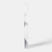 おもしろい猫が舌をペットのユーモアに突き出す iPhoneケース (左側面)